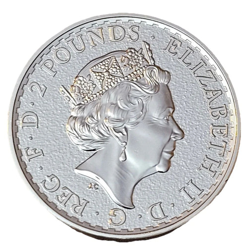 2016 1 Oz Silver Britannia Bullion Coin | CGT Exempt | BU | Capsule Included