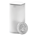 2023 Britannia 1/4 oz .999 Fine Silver Coins (Tube of 19) – CGT Exempt UK Bullion Investment
